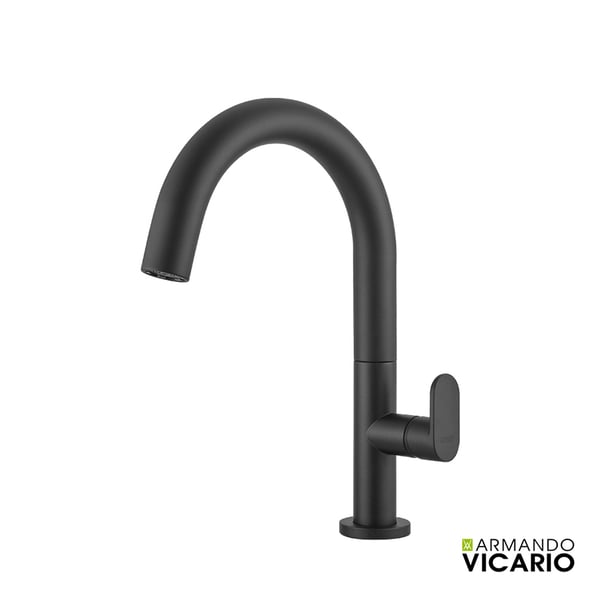 Μπαταρία νιπτήρος μαύρη Slim